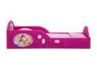Princess Deluxe Toddler Bed with Attached Guardrails Disney Princess (1034) 3-Princess Deluxe Toddler Bed with Attached Guardrails