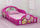 Princess Deluxe Toddler Bed with Attached Guardrails Disney Princess (1034) 1-Princess Deluxe Toddler Bed with Attached Guardrails