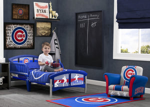 Delta Children Chicago Cubs (1232) Soft Area Rug with Non-Slip Backing (TR9812CHC), Hangtag, a1a 0