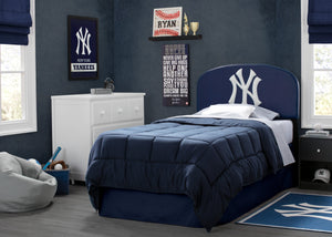 Delta Children New York Yankees (1230) Upholstered Twin Headboard, Room View 1