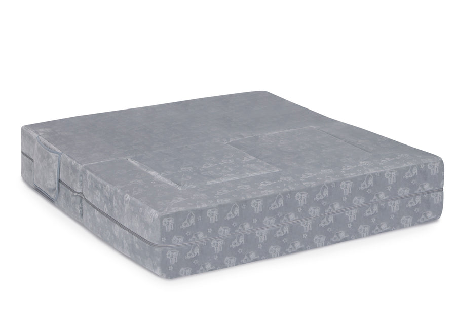 Grey (5057) 4-Serta Perfect Sleeper Convertible Sofa and Play Set