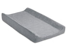 Grey (5057) 7-7-Piece Essential Changing Table Set - Newborn Baby Gift Set for Boys and Girls – Set Includes Changing Pad, Plush Changing Pad Cover, 3 Changing Pad Liners and 2 Storage Bins