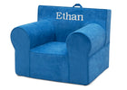 Blue (1220) 21-Personalized XL Cozee Foam Chair for Kids - Our Largest Chair