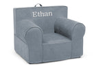 Denim Blue (1436) 34-Personalized XL Cozee Foam Chair for Kids - Our Largest Chair