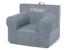 Denim Blue (1436) 35-Personalized XL Cozee Foam Chair for Kids - Our Largest Chair