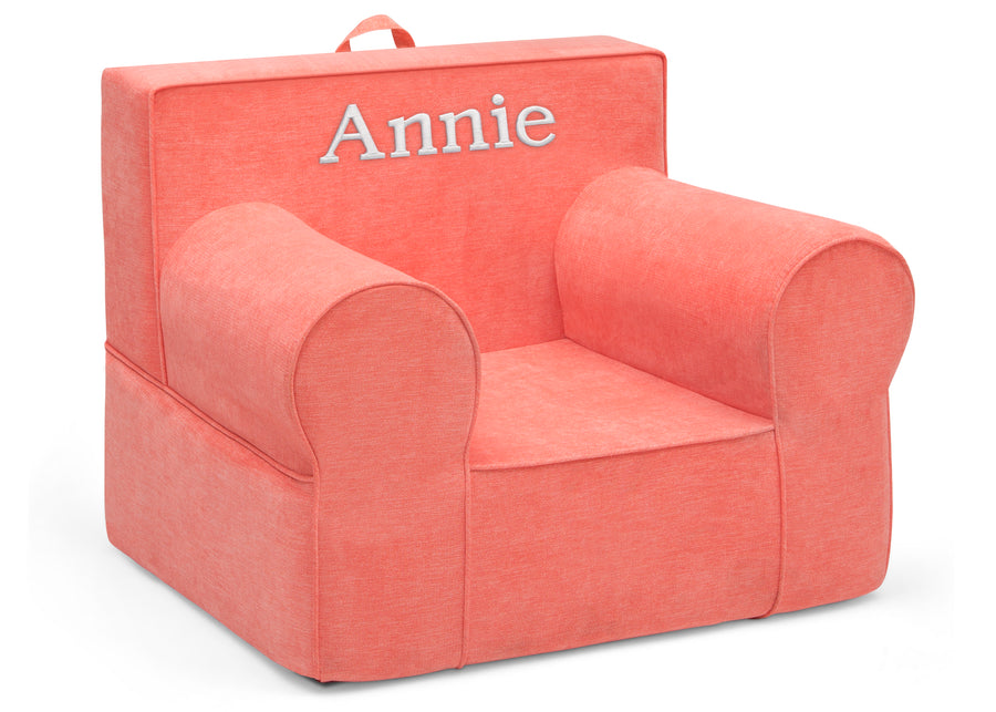 Pink (5007) 41-Personalized XL Cozee Foam Chair for Kids - Our Largest Chair