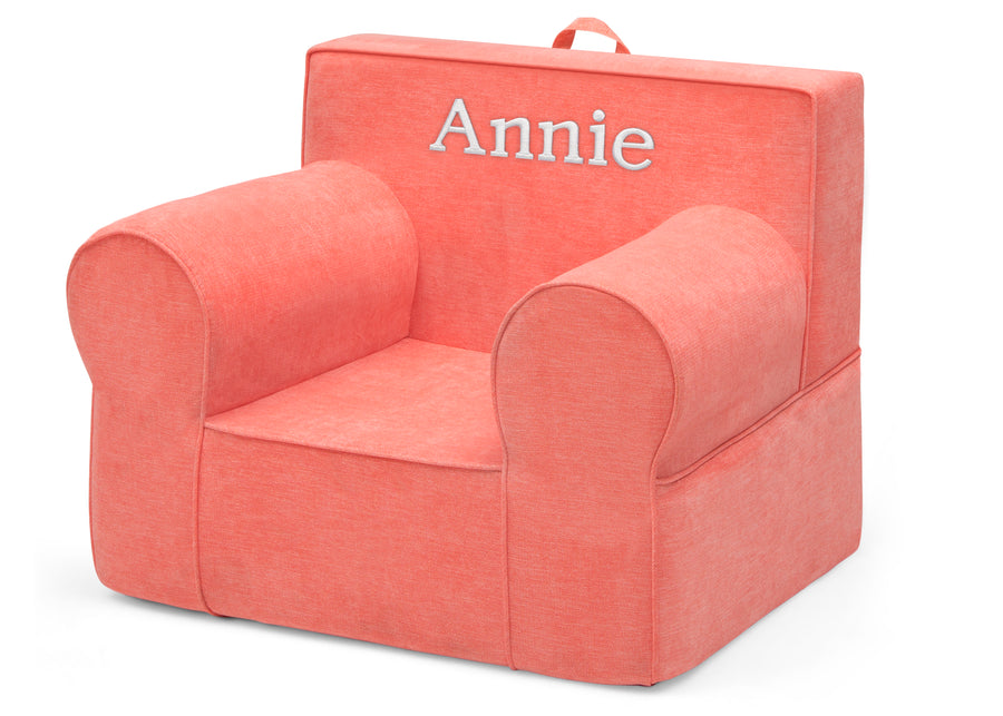 Pink (5007) 42-Personalized XL Cozee Foam Chair for Kids - Our Largest Chair