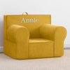 Yellow (5008) 50-Personalized XL Cozee Foam Chair for Kids - Our Largest Chair
