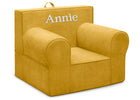 Yellow (5008) 48-Personalized XL Cozee Foam Chair for Kids - Our Largest Chair