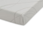 BeautySleep KIDS Rockport 6-inch Twin Memory Foam Mattress (T60200-1000), corner view a1a 4-6-inch Memory Foam Mattress