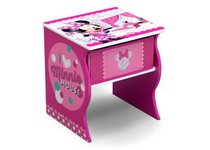 Delta Children Minnie Mouse (1063) Side Table with Storage, Right Angle, a1a 4