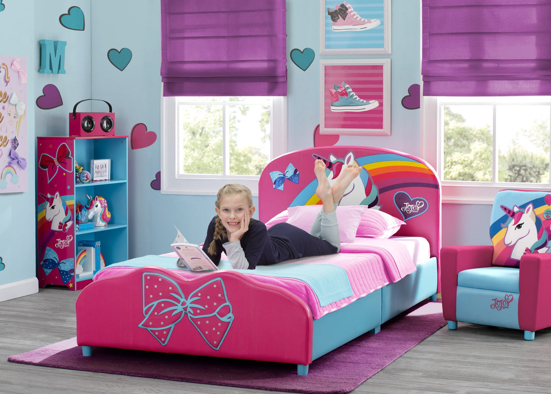Delta Children JoJo Siwa Upholstered Twin Bed JoJo Siwa 1126