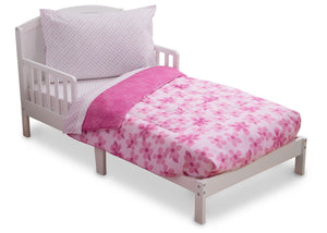 Girl 4-Piece Toddler Bedding Set, Floral and Polka Dot (2000) a3a 46