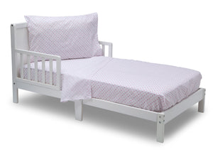 Girls 3-Piece Toddler Sheet Set, Pink Polka Dots (2000) b3b 6
