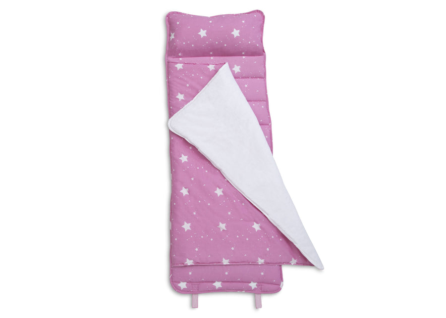 Blushing Stars (3004) 9-Nap Mat with Included Pillow and Blanket for Toddlers and Kids