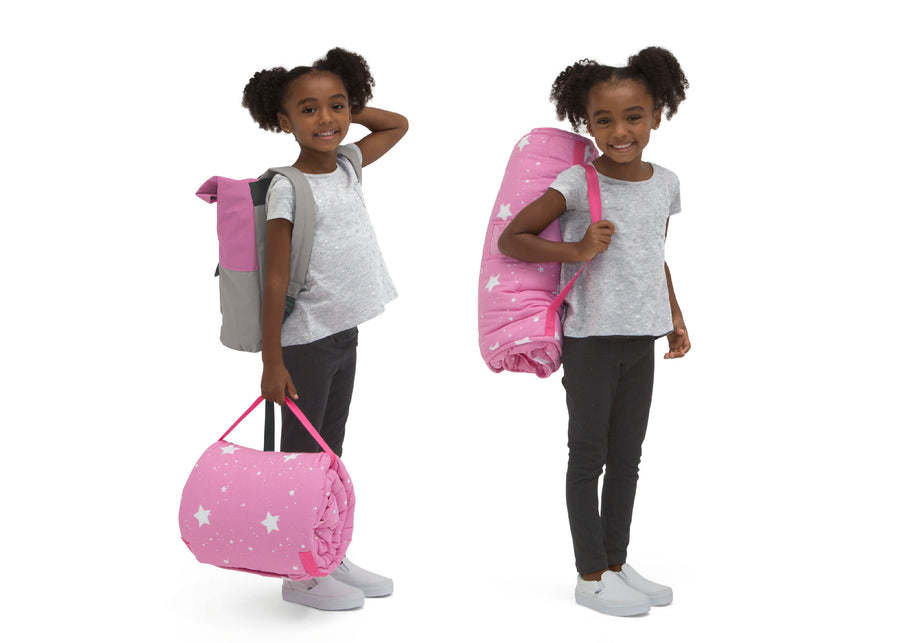 356997 12-Nap Mat with Included Pillow and Blanket for Toddlers and Kids