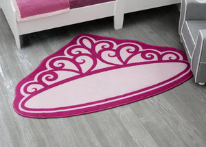 Delta Children Princess (3005) Non-Slip Area Rug for Boys, Hangtag View 4