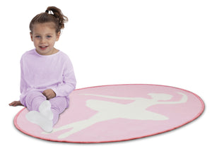 Delta Children Ballerina (3007) Non-Slip Area Rug for Boys, Model View 3