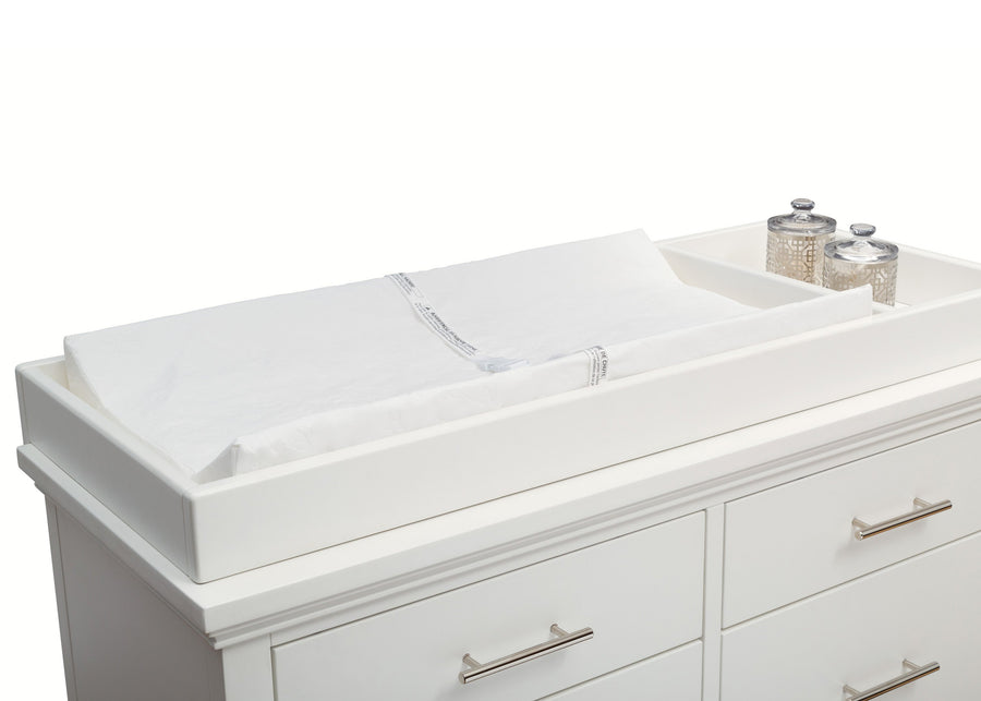 Delta Children Contoured Changing Pad, Dresser View No Color (NO) 1-Contoured Changing Pad
