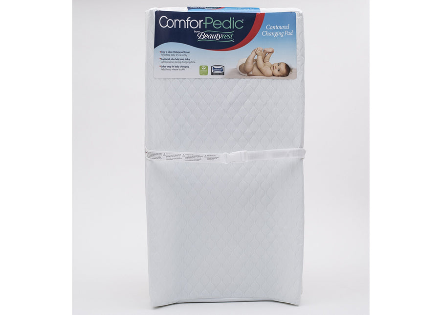 Comforpedic Contoured Changing Pad No Color (NO) 3-ComforPedic from Beautyrest Contoured Changing Pad