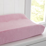 Perfect Sleeper Contoured Changing Pad with Plush Cover Pink (5059) - Pink (5059) - Accessories