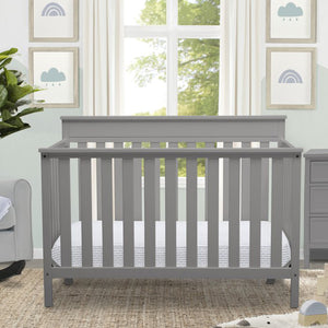 Delta Children Grey (026) Kingswood 4-in-1 Convertible Baby Crib 21