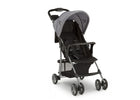 Little Folks Grey (2172) Classic Tour Stroller by Delta Children, Right Silo View 12-Classic Tour Stroller