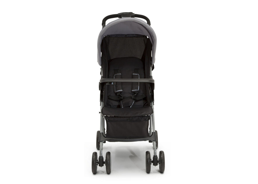 Little Folks Grey (2172) Classic Tour Stroller by Delta Children, Front Silo View 9-Classic Tour Stroller