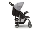 Little Folks Grey (2172) Classic Tour Stroller by Delta Children, Side Silo View 11-Classic Tour Stroller