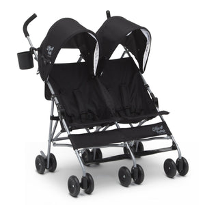 Olympia Side x Side Double Stroller Black (001) 20