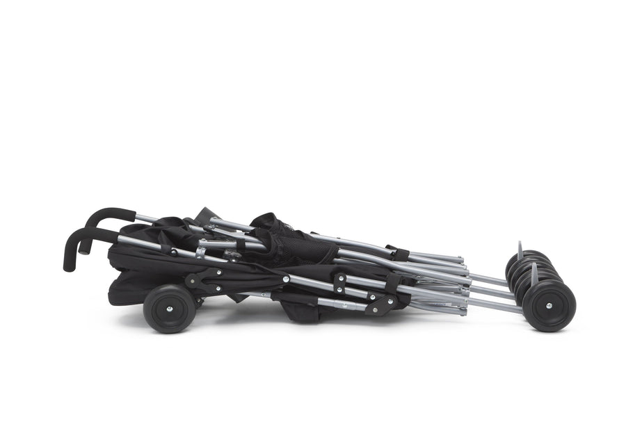 Black (001) 13-Olympia Side x Side Double Stroller