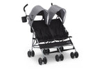 Grey (2172) 7-Olympia Side x Side Double Stroller