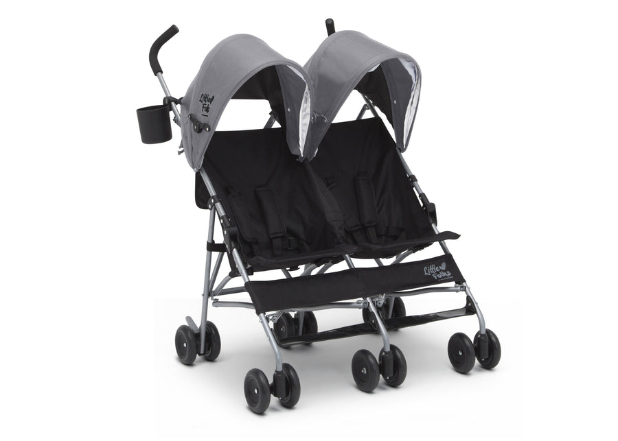 Grey (2172) 7-Olympia Side x Side Double Stroller