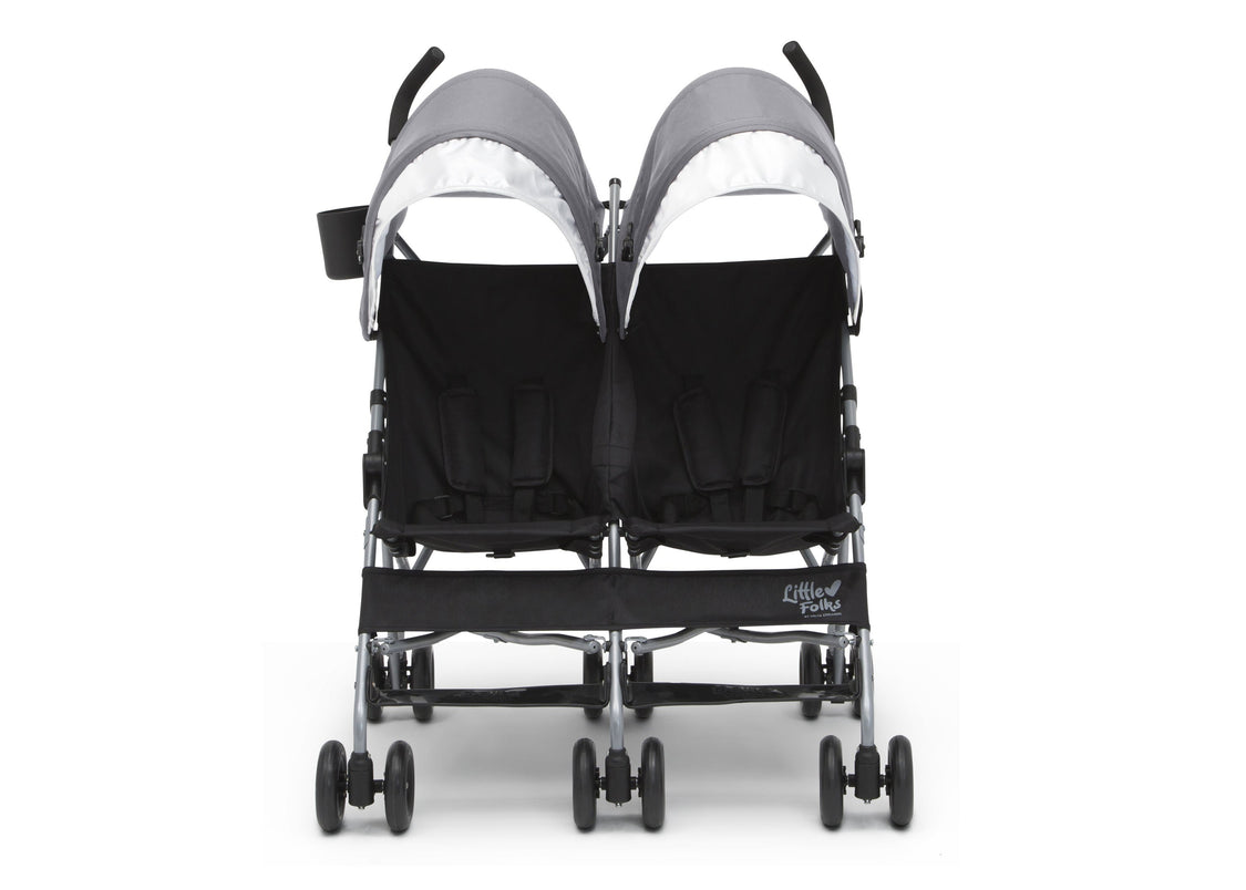 Olympia Side x Side Double Stroller Grey (2172)