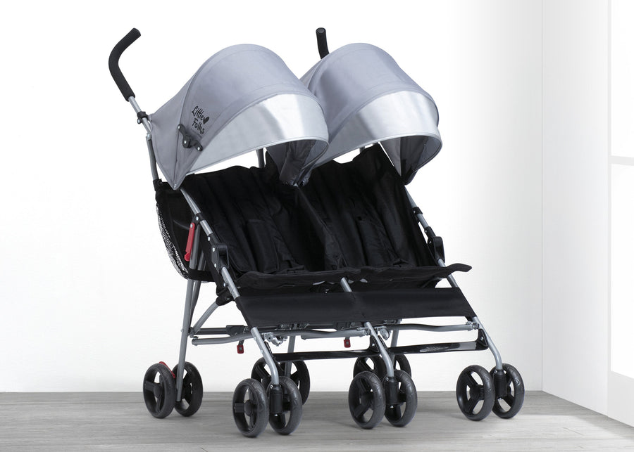 Olympia Side x Side Double Stroller Grey (2172) 6-Olympia Side x Side Double Stroller