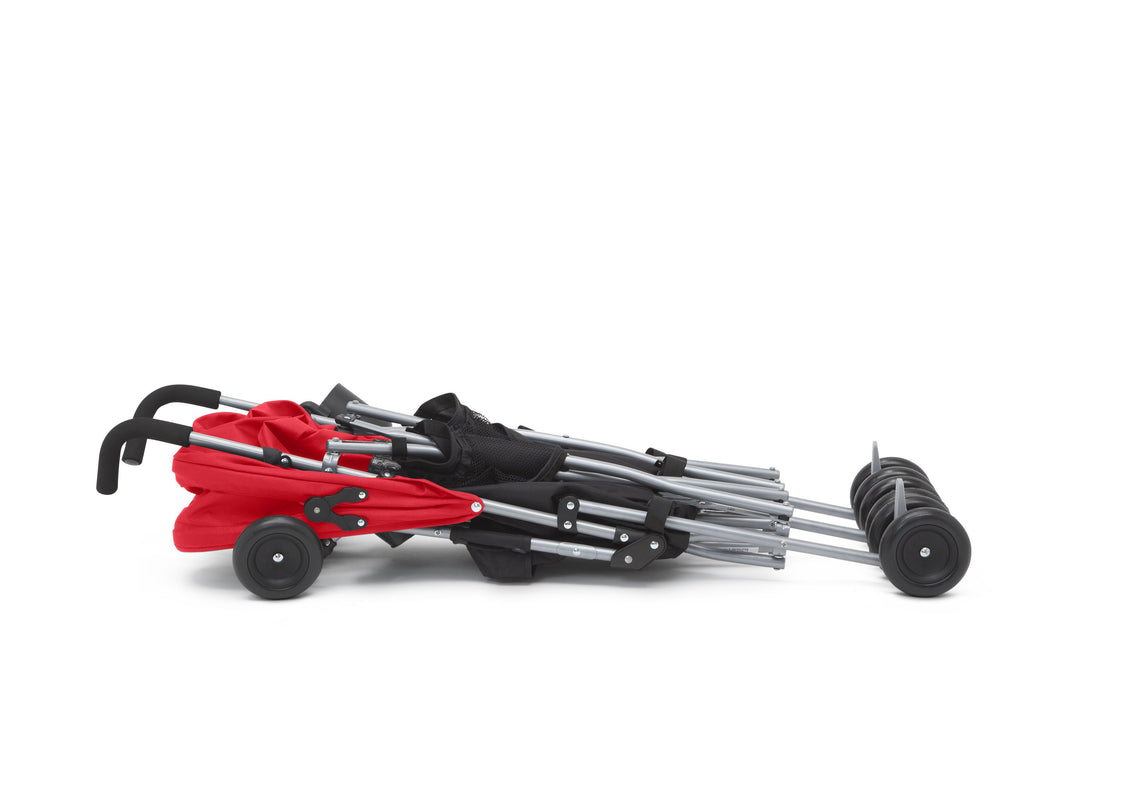 Olympia Side x Side Double Stroller Red (2173)
