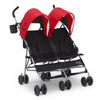 Olympia Side x Side Double Stroller Red (2173) 15-Olympia Side x Side Double Stroller