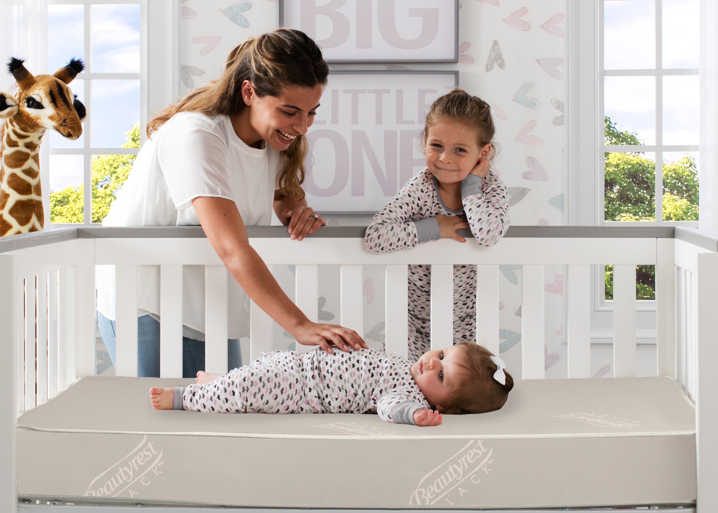 Complete The Look for Beautyrest Black AIRCOOL Two-Stage Crib and Toddler Mattress