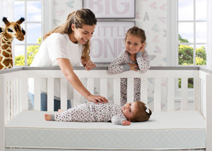 BeautySleep Spring Grove Crib and Toddler Mattress by Beautyrest, Lifestyle View 3