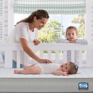 baby trend crib mattress Beautyrest Silver Slumber Nights 2-Stage Baby Mattress, Soy Foam, Antimicrobial, Crib / Toddler Bed