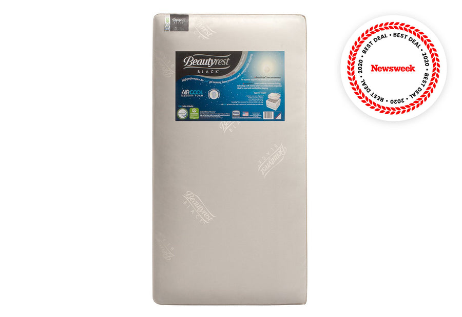 No Color (NO) 2-Beautyrest Black AIRCOOL Two-Stage Crib and Toddler Mattress