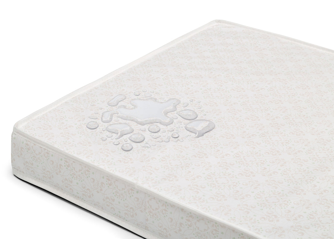 Delta Children Twinkle Stars 3-inch Mini/Portable Crib Mattress, Waterproof View No Color (NO)