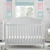Delta Children Bianca White (130) Madrid 4-in-1 Crib 1-Madrid 5-in-1 Convertible Crib