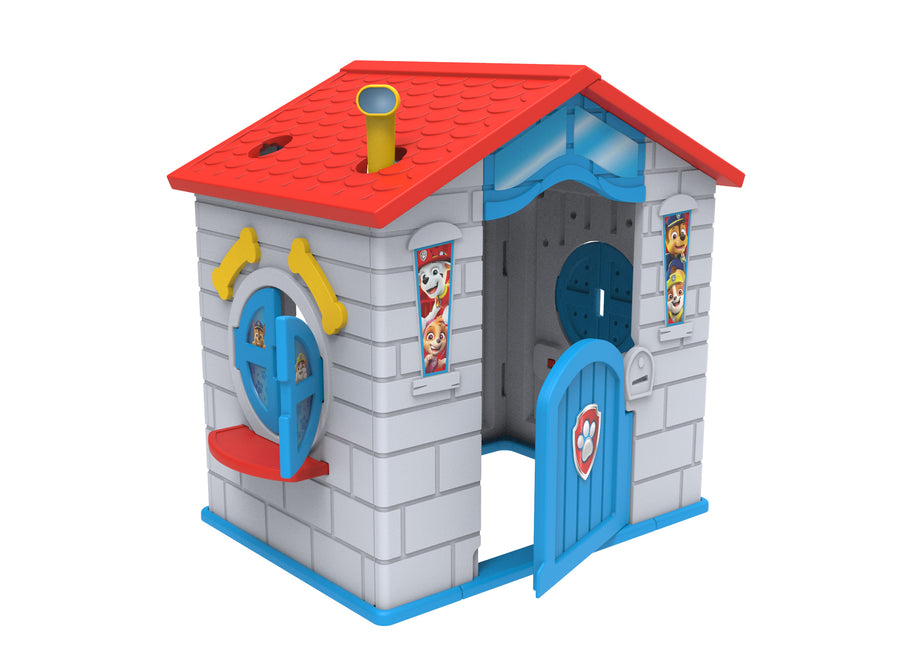 Paw Patrol (1121) 4-PAW Patrol Plastic Indoor/Outdoor Playhouse with Easy Assembly by Delta Children