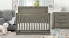 Rustic White (119) 17-Willow 6-in-1 Convertible Crib