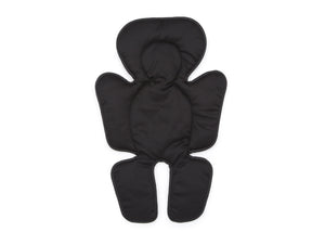 Delta Children Black (001) Universal Cushioned Knit Stroller Liner Front View a1a 4