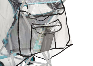 Delta Children Clear (4008) Umbrella Stroller Rain Cover Detail View 6
