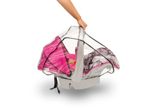 Delta Children Clear (4008) Baby Car Seat Rain Cover Side Car Seat View 0