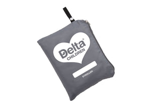 Delta Children Umbrella Stroller Gate Check Bag for Airplane, Main View Satellite Gray (094) 2