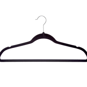 Delta Children Velvet Hangers (pack of 50) Black (001), Single View 20